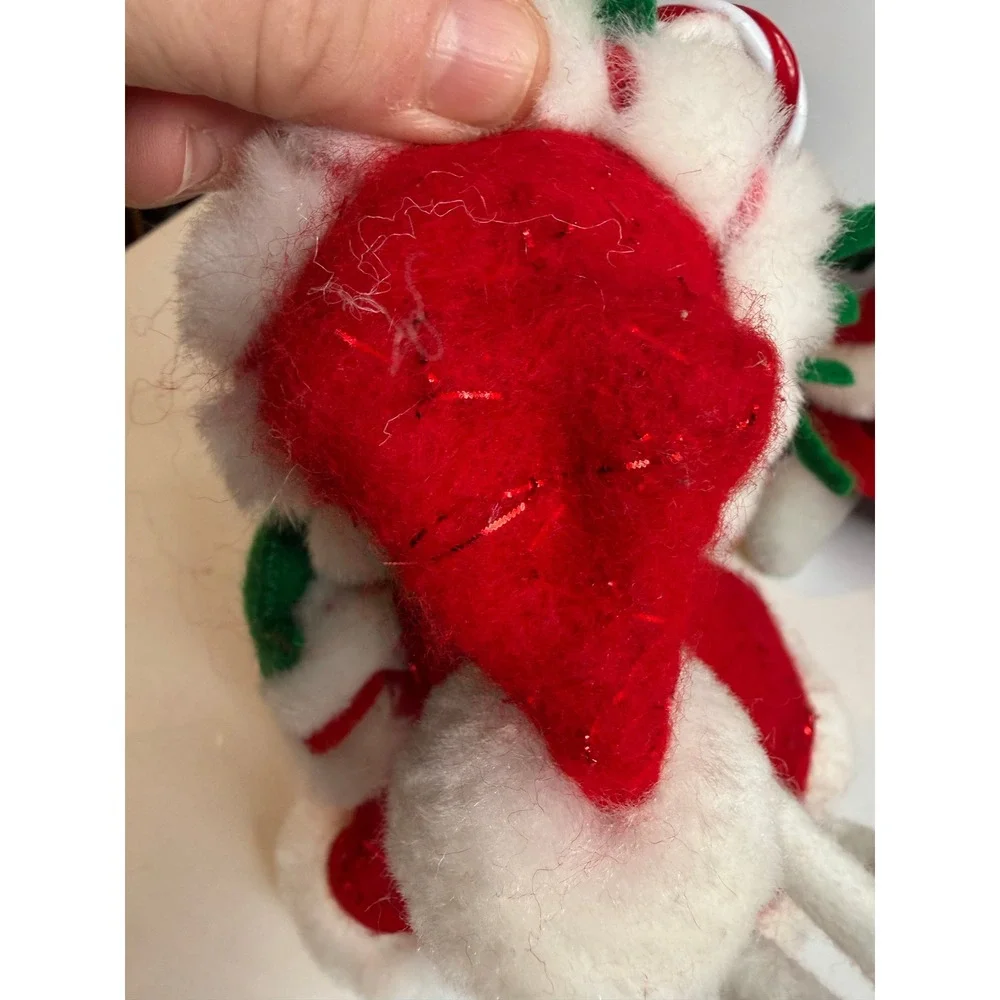 Vintage Annalee Christmas Mice Set Holiday Mouse Pair Candy Cane Gift 2008